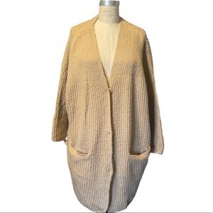 Renee C openfront loose cardigan sweater
